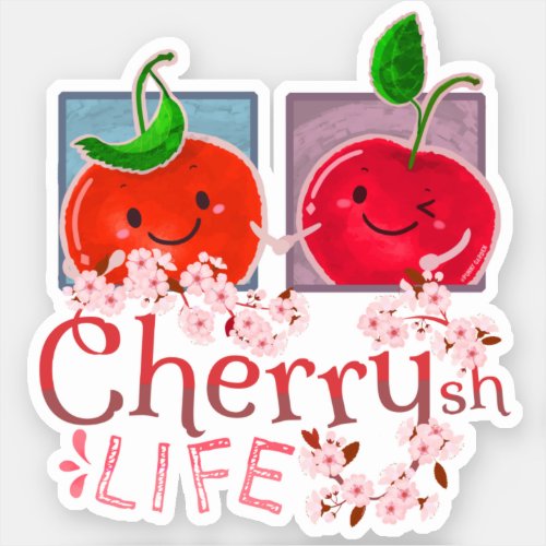 Cherrysh Life _ Punny Garden Sticker