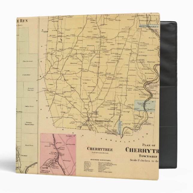 Cherrytree Township 3 Ring Binder (Front/Inside)