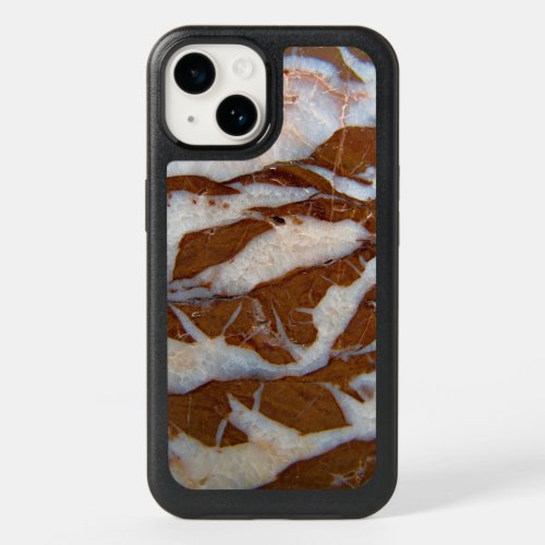 Chert with Quartz Vein Rock Texture Print OtterBox iPhone 14 Case