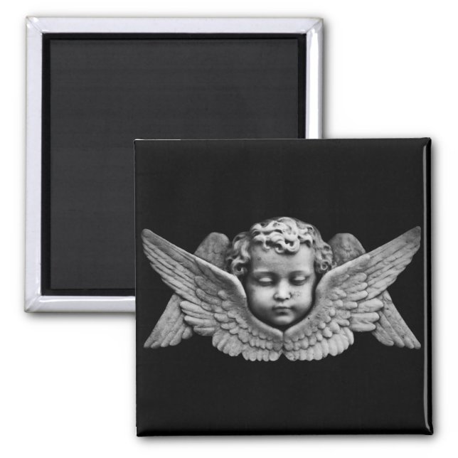 Cherub and Wings Magnet (Front)