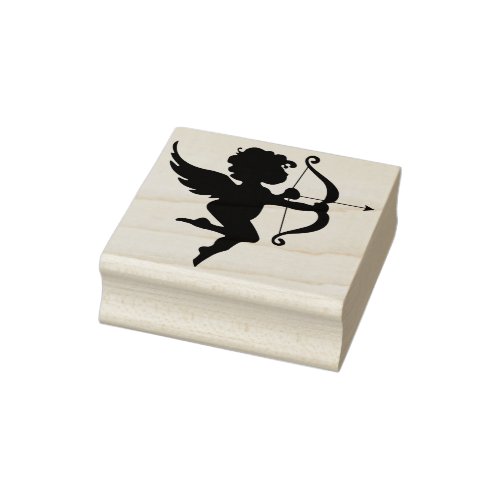 cherub angel art stamp