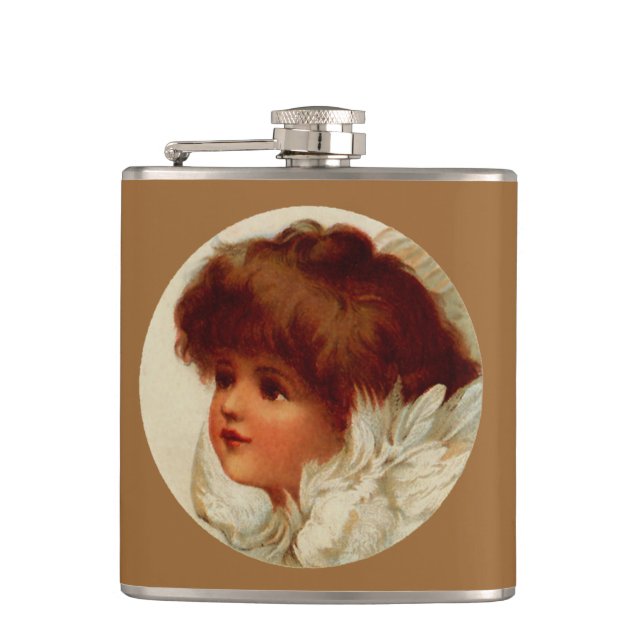 Cherub Angel Flask (Front)