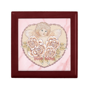 Cherub Angel Heart Gift Box