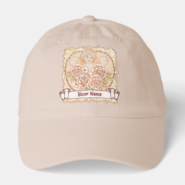 Cherub Angel Heart hat (Front)