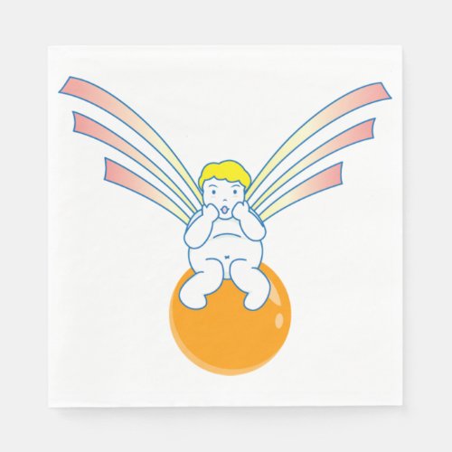 Cherub Angel Paper Napkins
