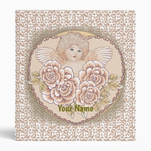 Cherub Angel wedding binder