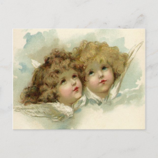 Cherub Angels Postcard (Front)