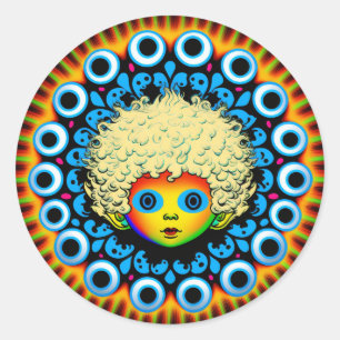 Cherub Classic Round Sticker