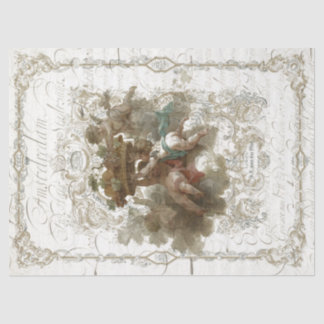 Cherub Collage Tissue Paper