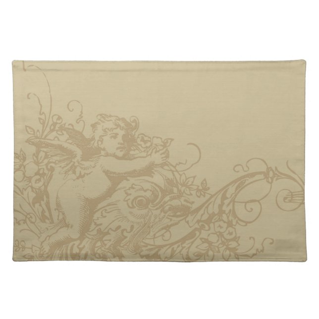 Cherub Custom Cotton Table Placemats (Front)