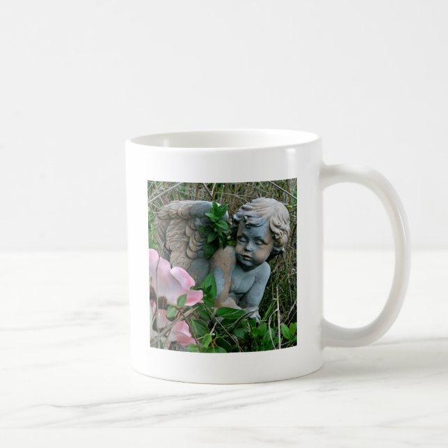 Cherub in the Grass Coffee Mug (Right)
