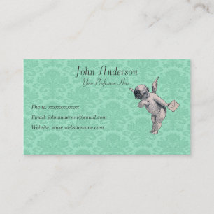 Cherub Messenger and Wallpaper Business Card