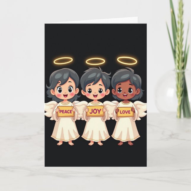 Cherubic Figures Card (Front)