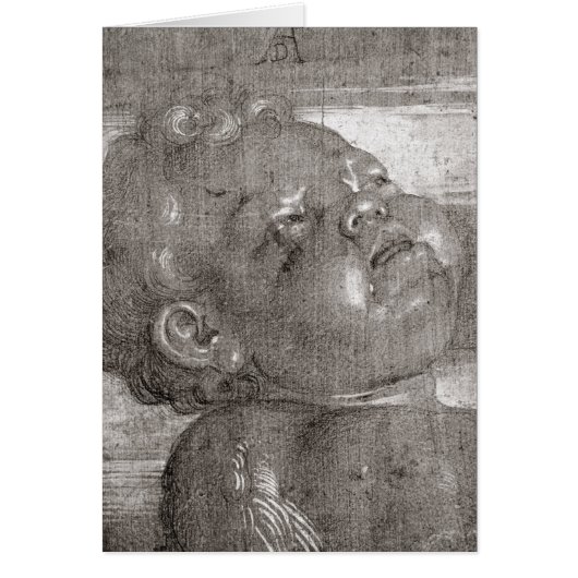 Cherubim Crying, 1521 Cards (Front)