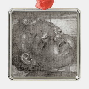 Cherubim Crying, 1521 Metal Ornament