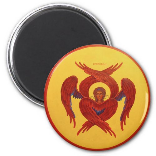 Cherubim magnet orthodox icon
