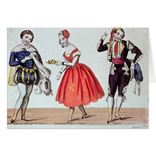 Cherubino, Fanchette and Figaro (Front Horizontal)