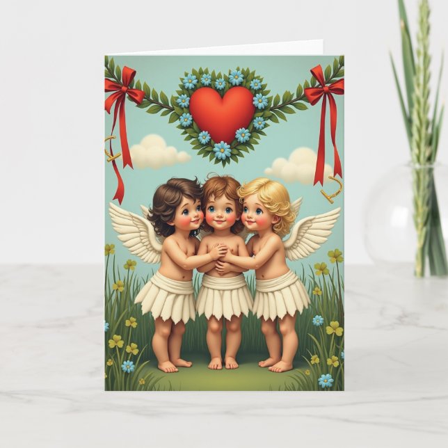 Cherubs Heartfelt Connection Card (Front)