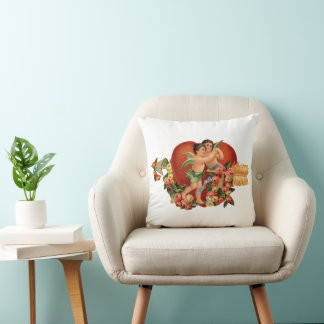 Cherubs Throw Pillow