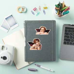 Cherubs, winged Angels painting by Raffael Sticker