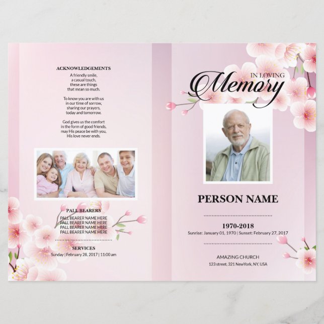 Chery Funeral Template (Front)