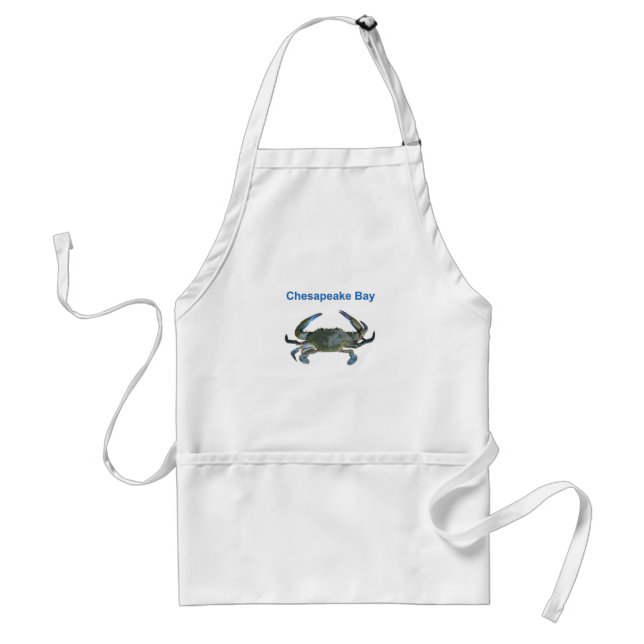 Chesapeake Bay Blue Crab Adult Apron (Front)