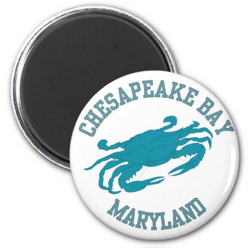 Chesapeake Bay  Blue Crab Magnet