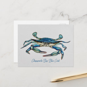 Chesapeake Bay Blue Crab Notecard