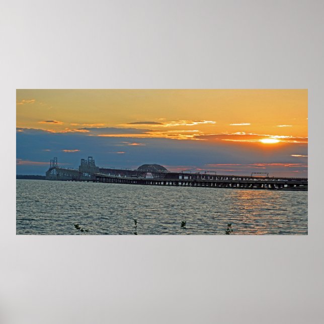 Chesapeake Bay Bridge Poster (Front)