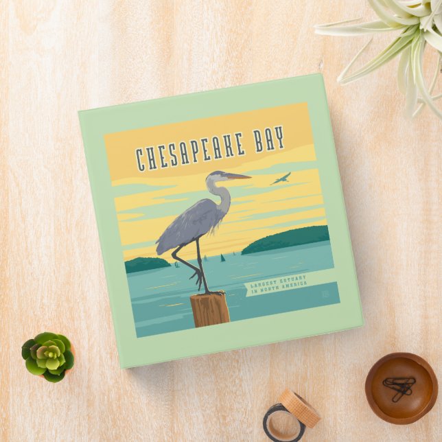 Chesapeake Bay Largest Estuary In North America 3 Ring Binder (In Situ)