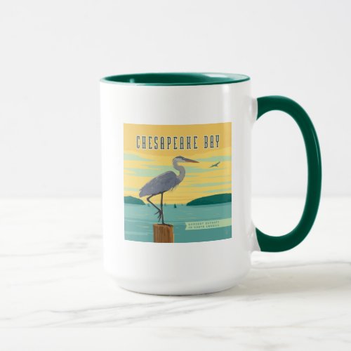 Chesapeake Bay Largest Estuary In North America Mug