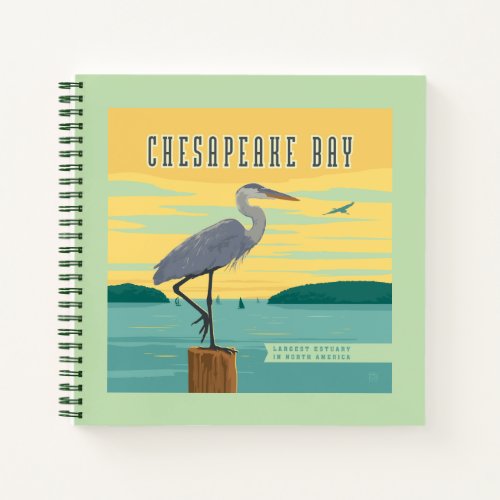 Chesapeake Bay Largest Estuary In North America Notebook