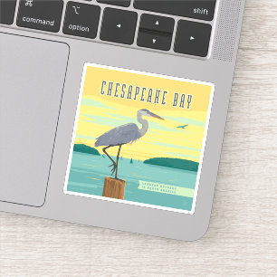 Chesapeake Bay Largest Estuary In North America Sticker