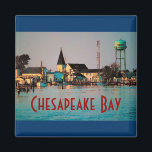 Chesapeake Bay Magnet<br><div class="desc">Tangier Island Waterfront</div>