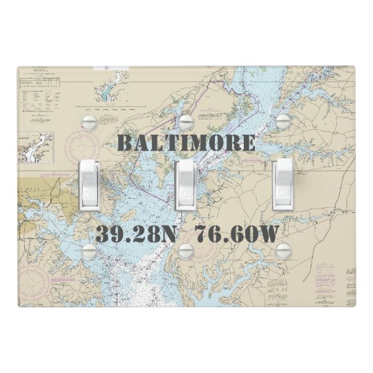 Chesapeake Bay Nautical Chart