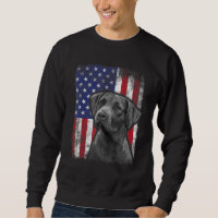 Chesapeake Bay Retriever American Flag Patriotic D