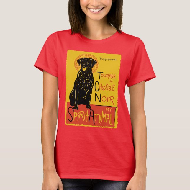 Chesapeake Bay Retriever Cute Dog T-Shirt (Front)