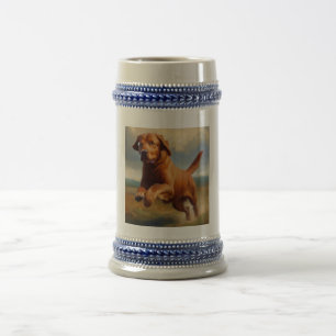 Chesapeake Bay Retriever Dog Beer Stein