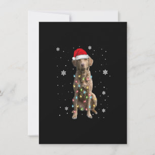 Chesapeake Bay Retriever Dog Christmas Xmas Mom Da Invitation