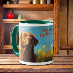 Chesapeake Bay Retriever Dog Portrait  Mug