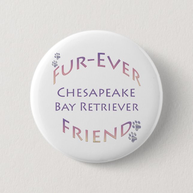 Chesapeake Bay Retriever Furever Button (Front)