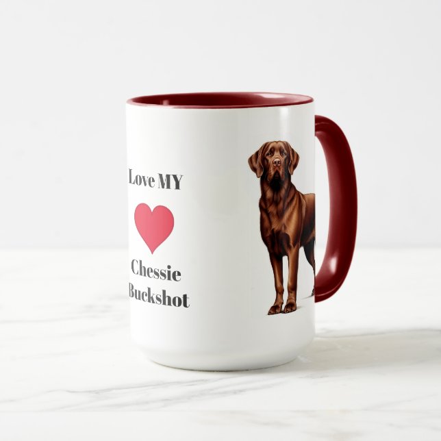 Chesapeake Bay Retriever Mug (Front Right)
