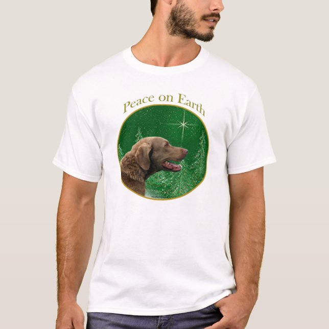 Chesapeake Bay Retriever Peace T-Shirt (Front)