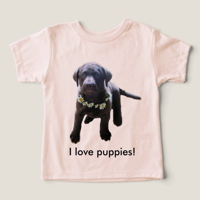 Chesapeake Bay Retriever Puppy Toddler T-shirt (Design Front)