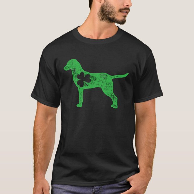 Chesapeake Bay Retriever St Patrick s Day Boys Sha T-Shirt (Front)