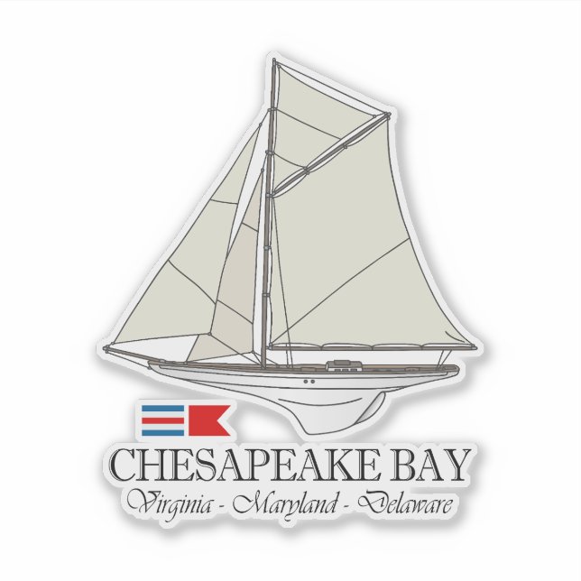 Chesapeake Bay (SB) Sticker (Front)