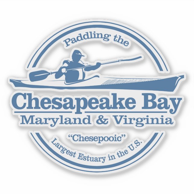 Chesapeake Bay (SK) Sticker (Front)