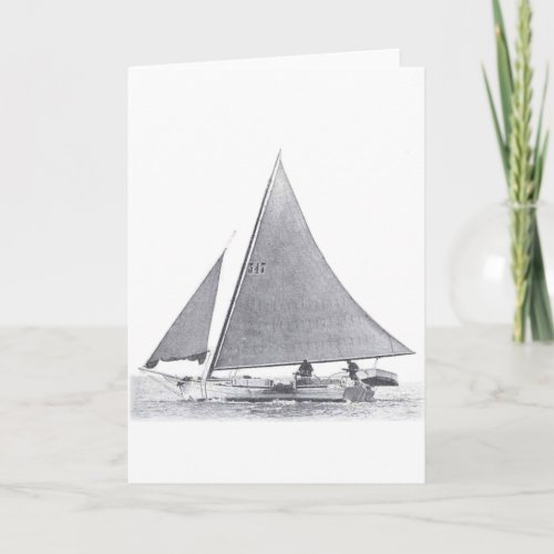 Chesapeake Bay Skipjack Card