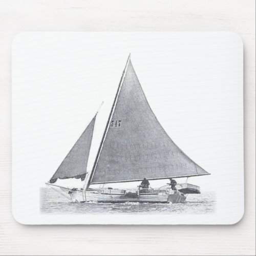 Chesapeake Bay Skipjack Mouse Pad