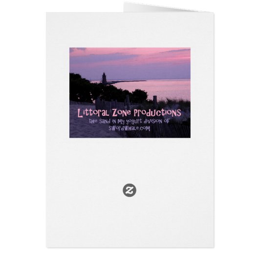 Chesapeake Bay sunset (Back)